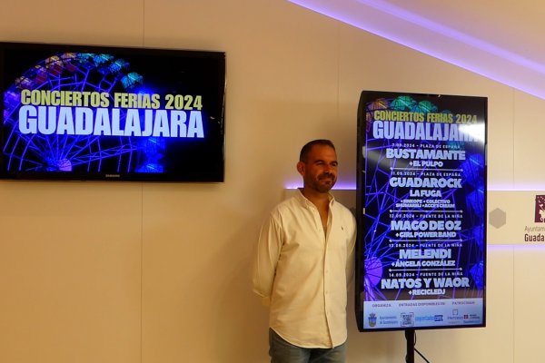 David Bustamante, Melendi y Mago de Oz, protagonistas del cartel de las Ferias de Guadalajara
